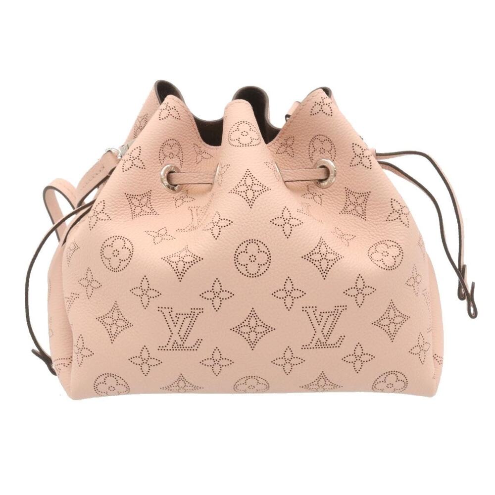 Louis Vuitton Monogram Mahina Bella Handbag Pink